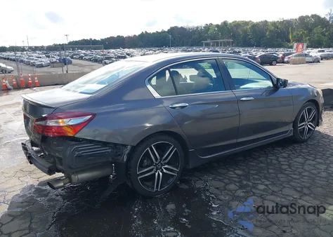 2017 Honda Accord Sport из США, поврежденный, VIN 1HGCR2F53HA095467